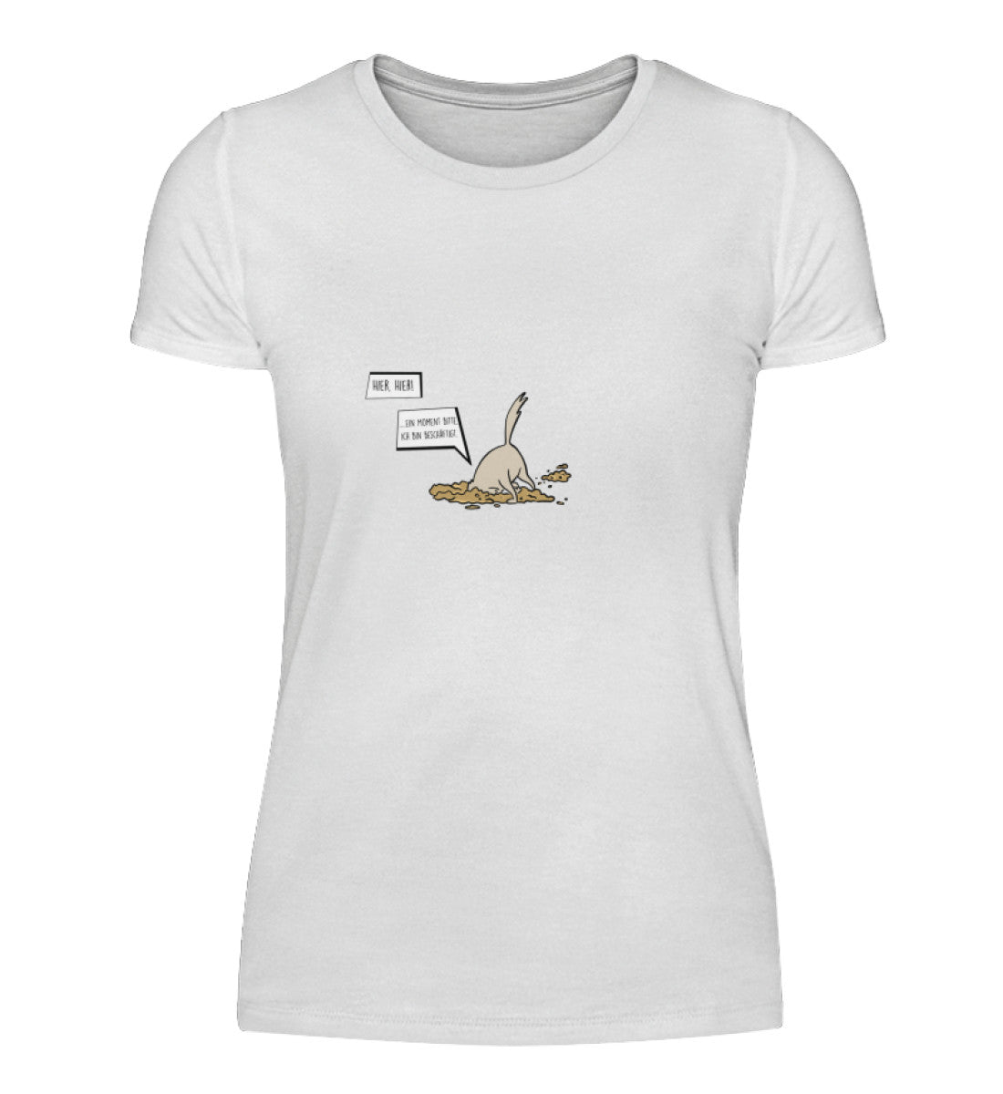 Damen T-Shirt: "Buddeln"