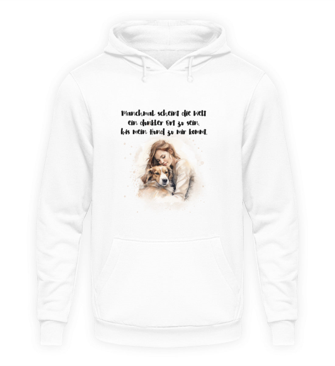 Damen Hoodie: "Dunkler Ort"