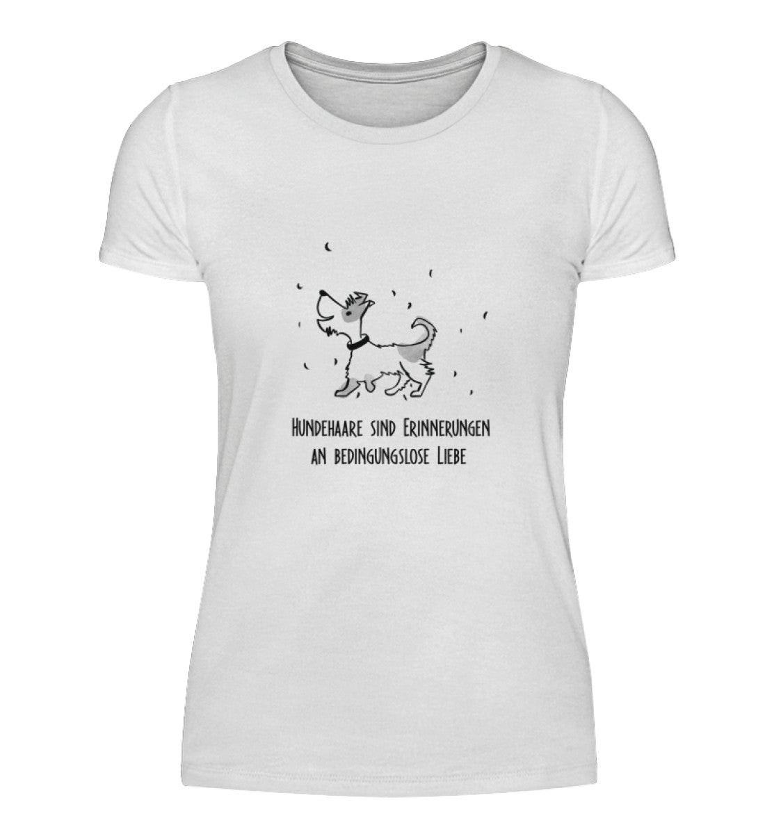 Damen T-Shirt: "Hunde Haare"