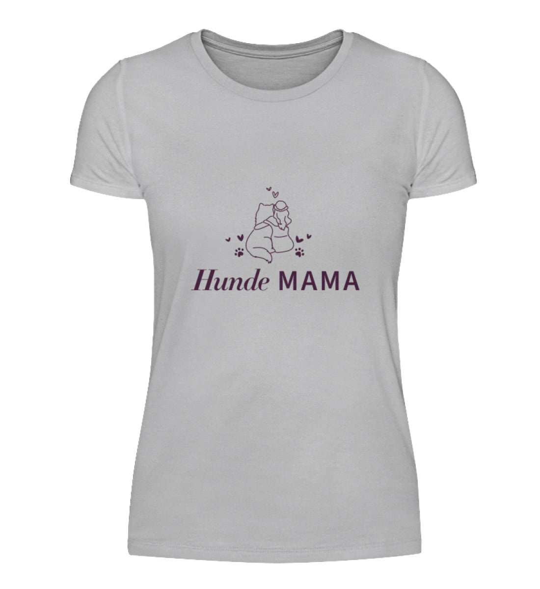 Damen T-Shirt: "Hunde Mama"