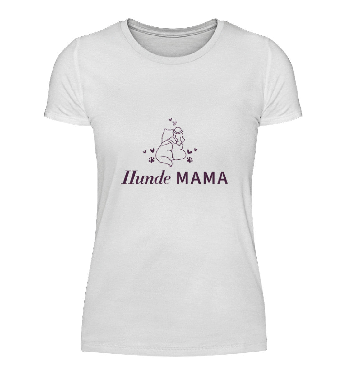 Damen T-Shirt: "Hunde Mama"