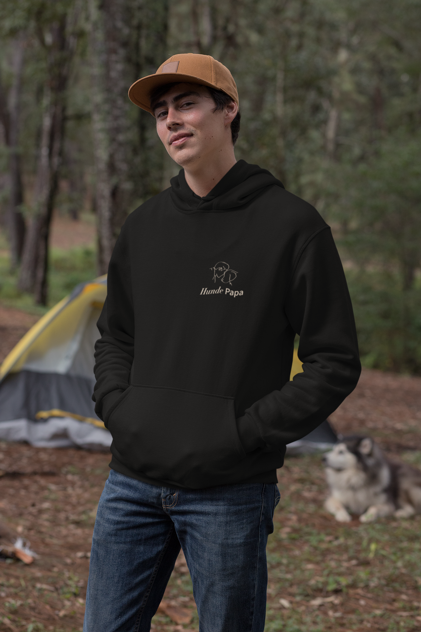 Unisex Hoodie: "Hunde Papa"