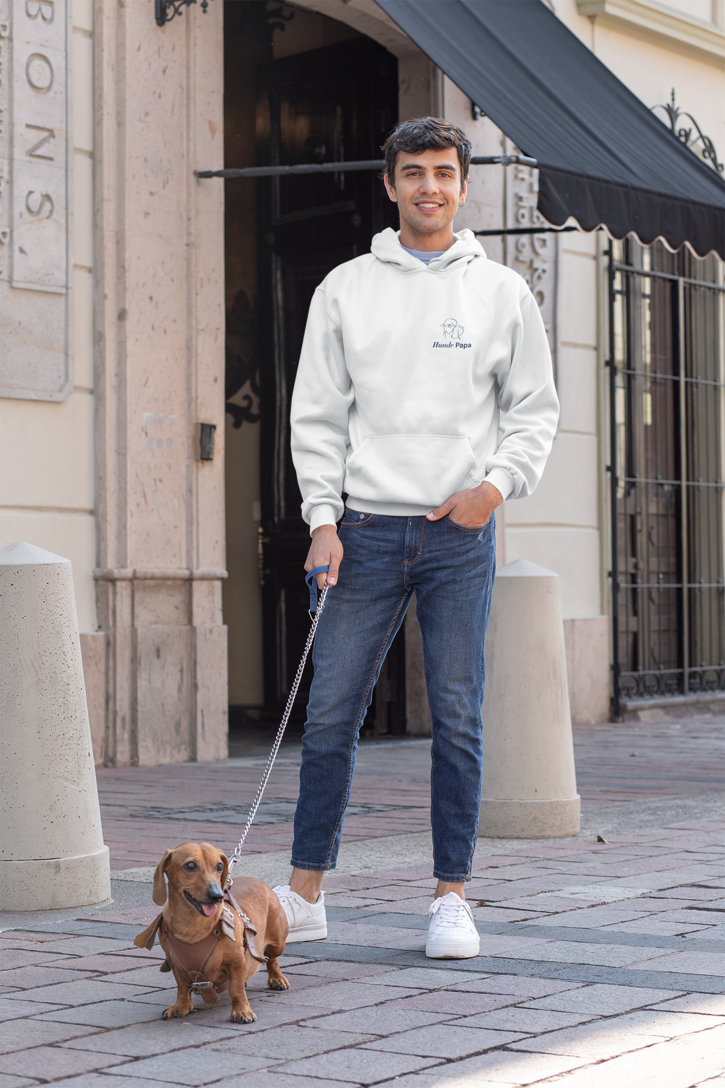 Unisex Hoodie: "Hunde Papa"