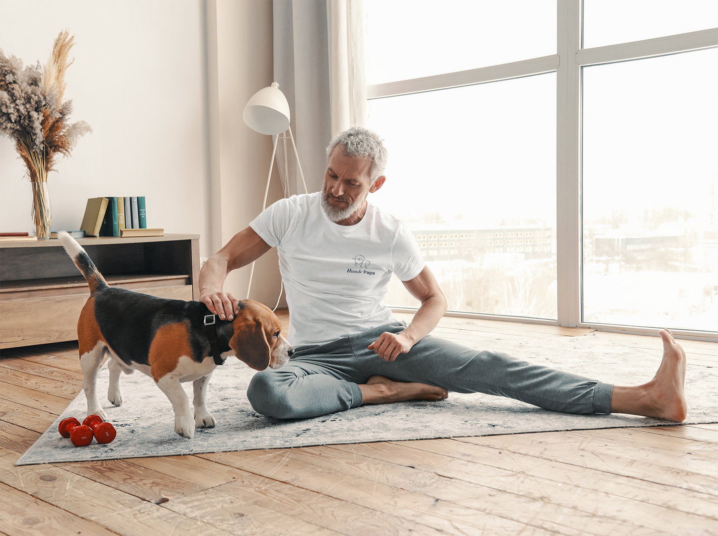 Herren T-Shirt: "Hunde Papa"