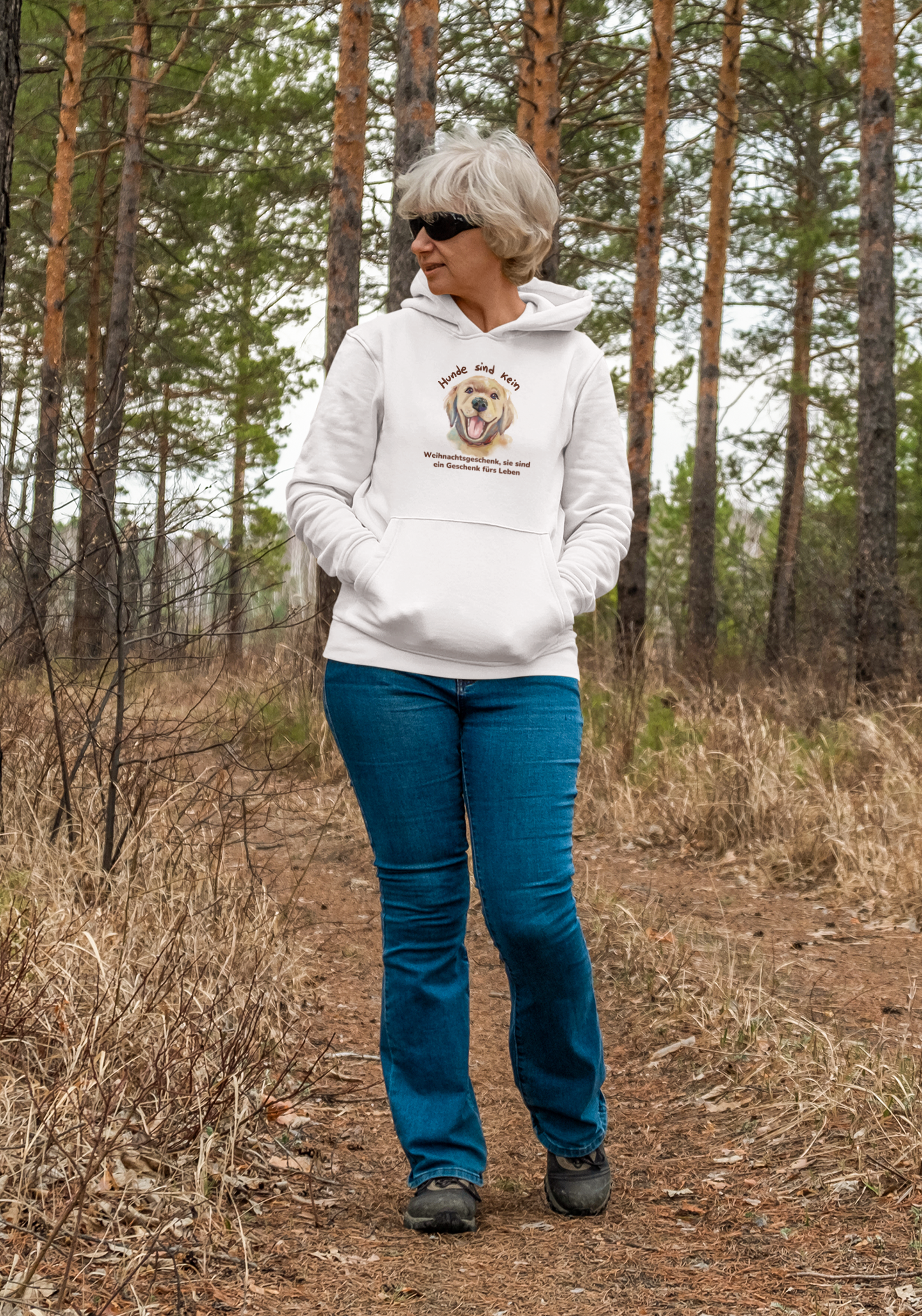 Unisex Hoodie: "Hunde sind kein Weihnachtsgeschenk"