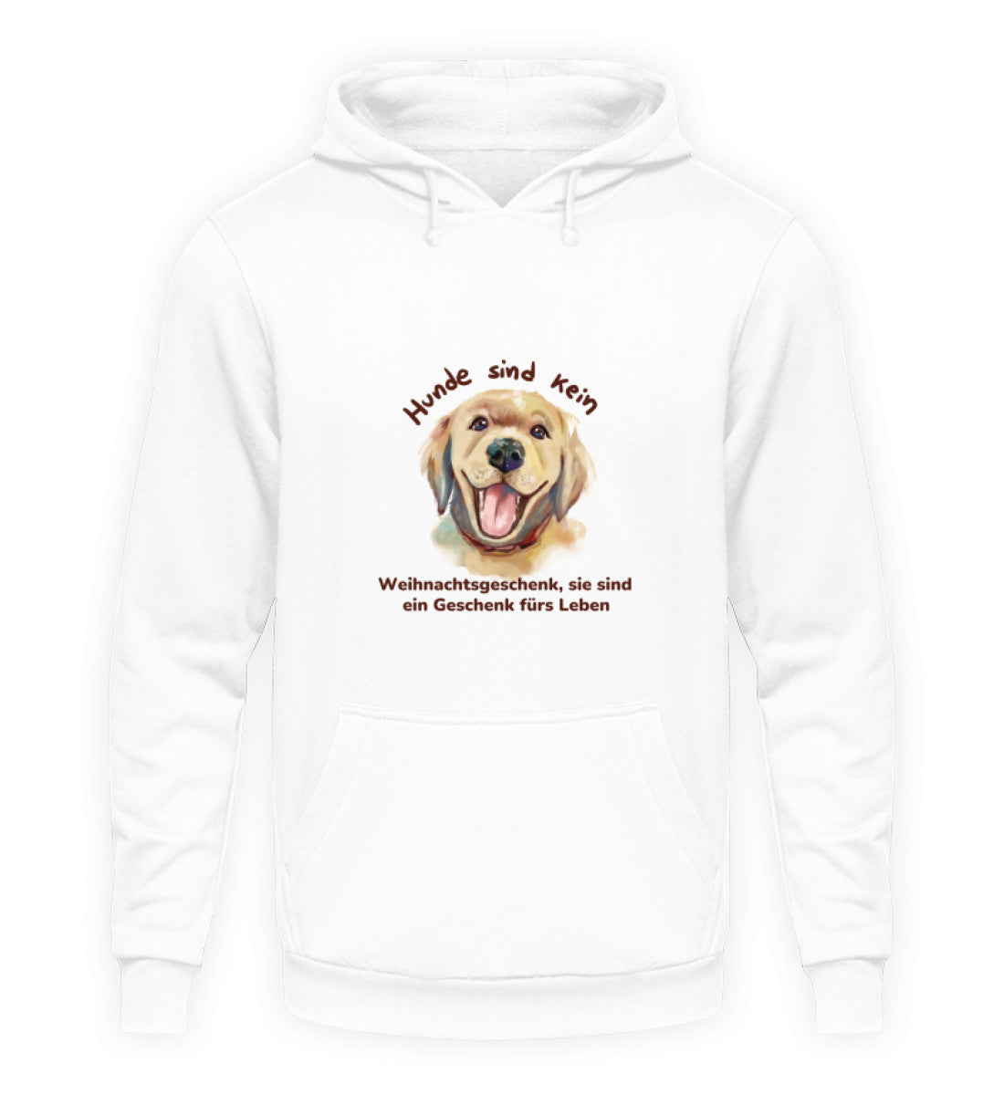 Unisex Hoodie: "Hunde sind kein Weihnachtsgeschenk"