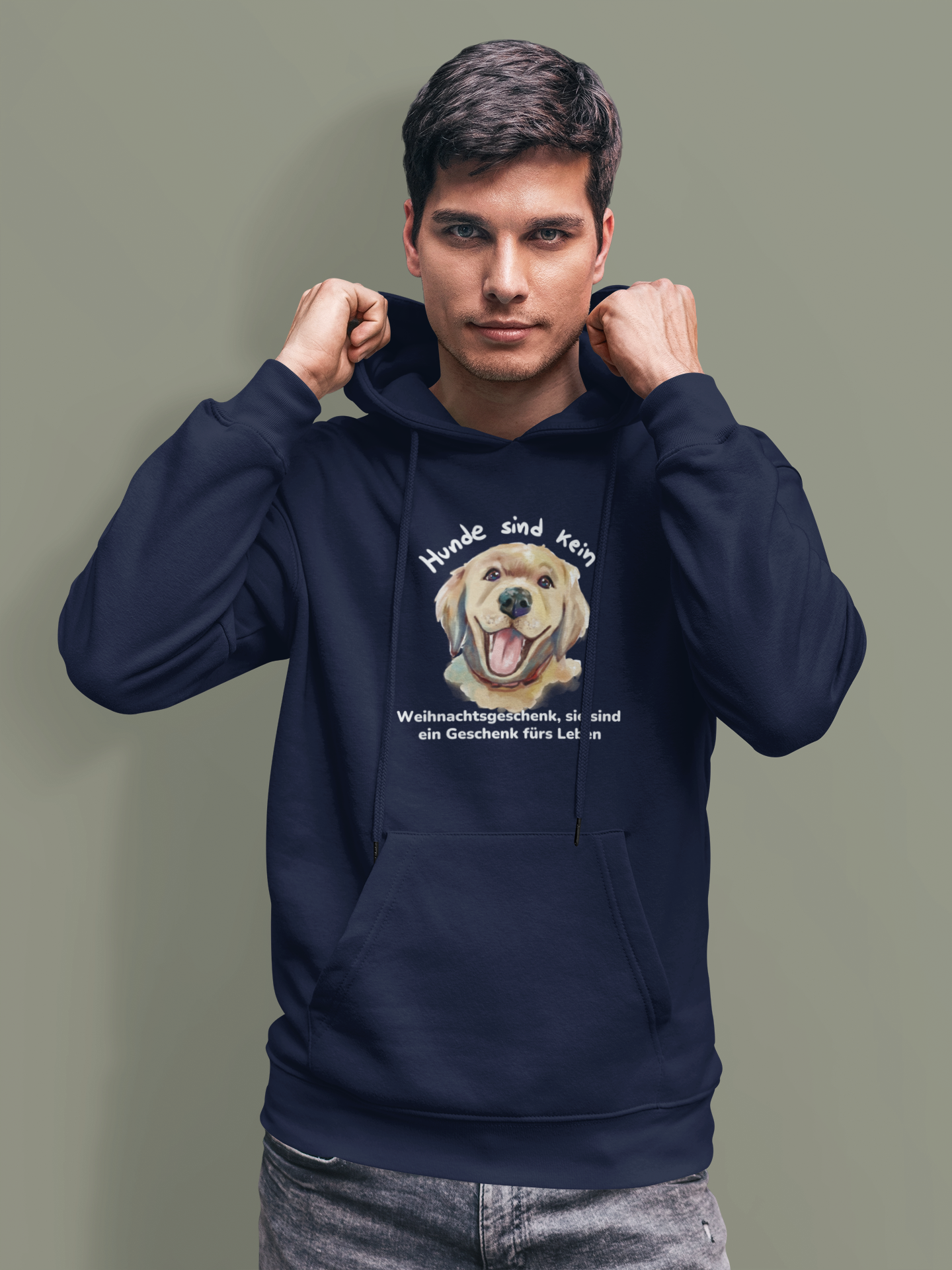 Unisex Hoodie: "Hunde sind kein Weihnachtsgeschenk"