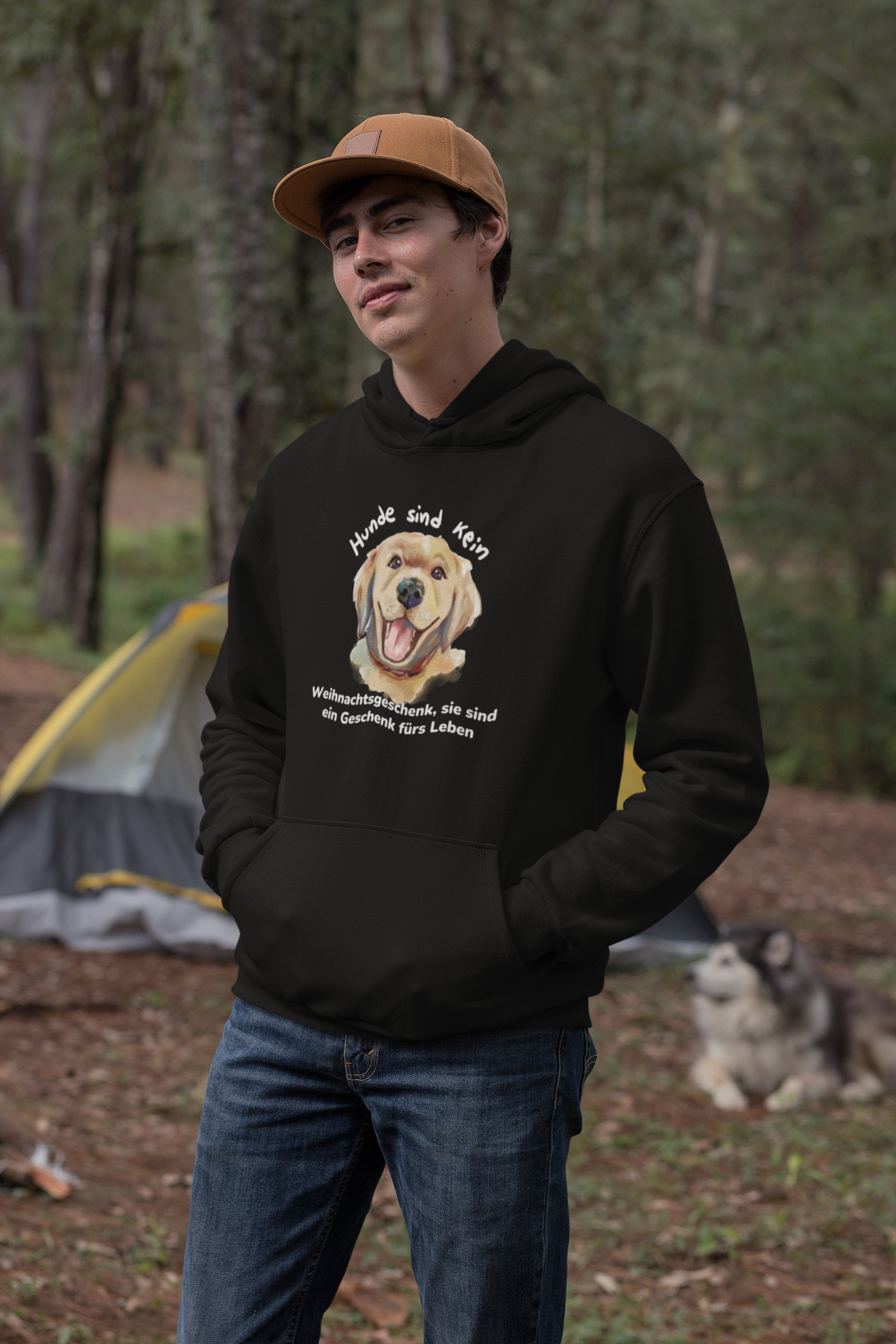 Unisex Hoodie: "Hunde sind kein Weihnachtsgeschenk"