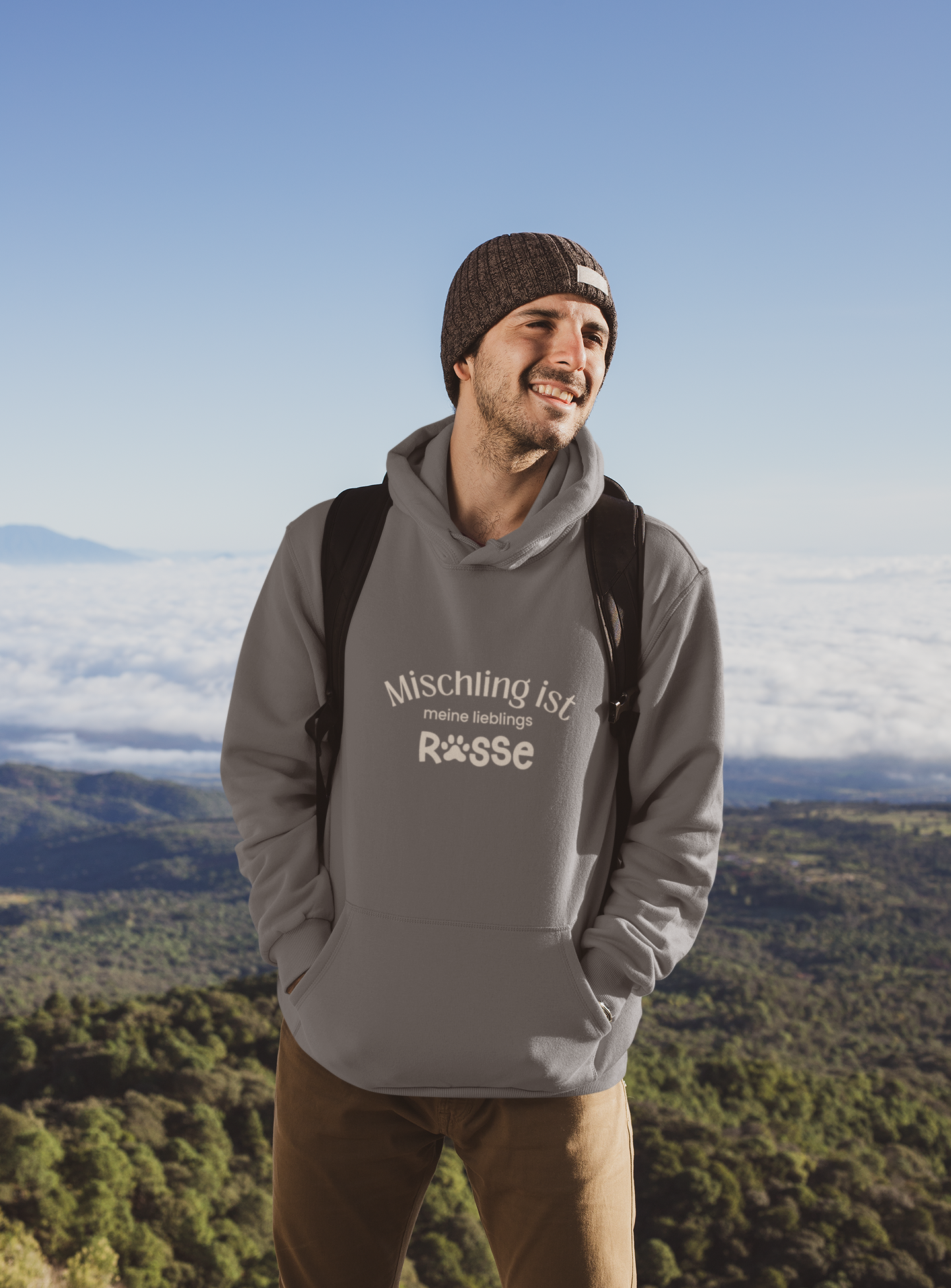 Unisex Hoodie: "Mischling"