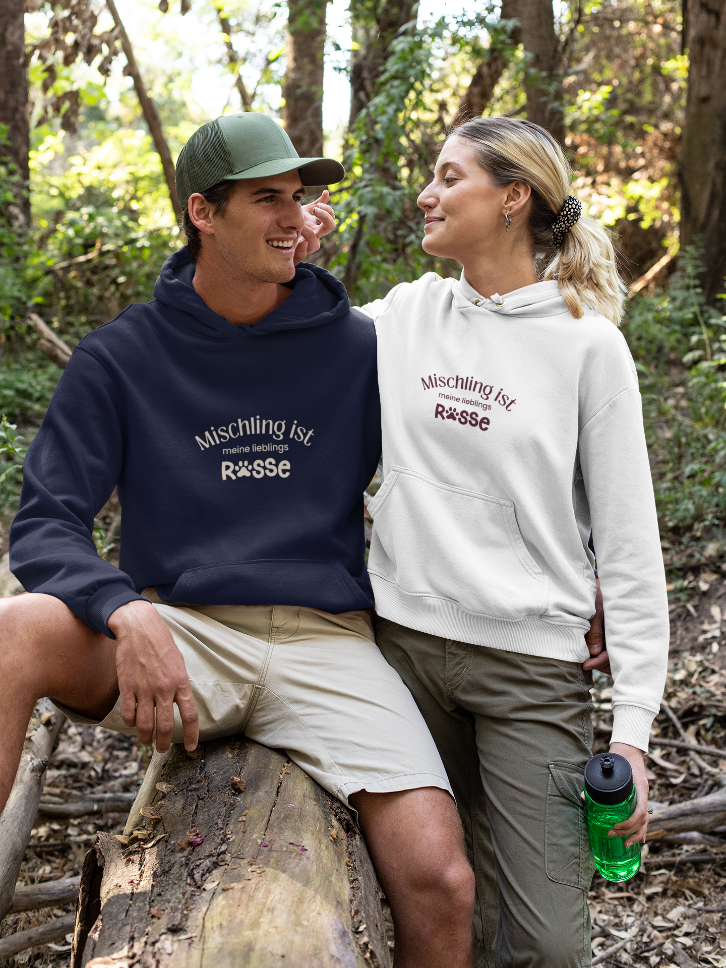 Unisex Hoodie: "Mischling"