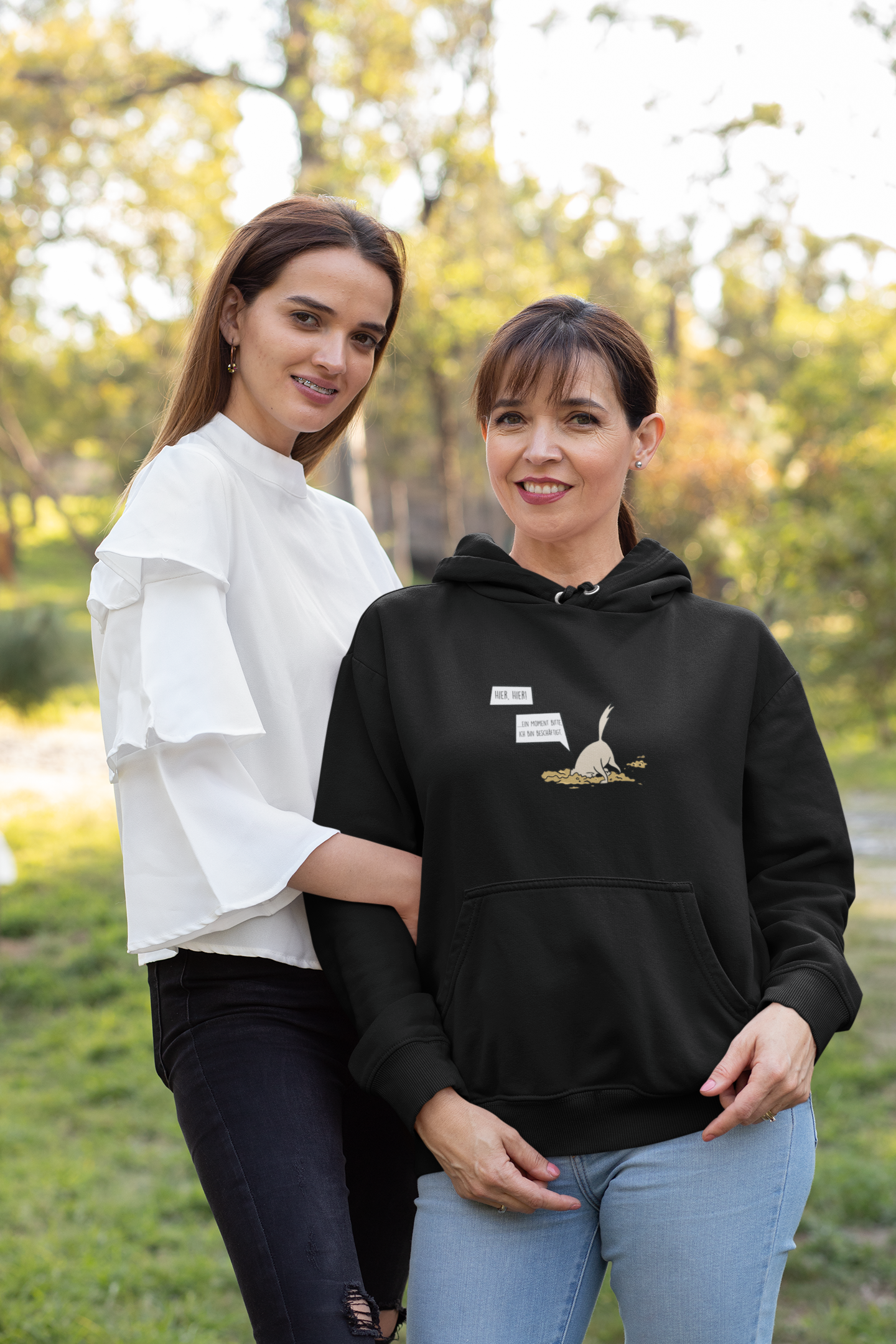 Unisex Hoodie: "Buddeln"