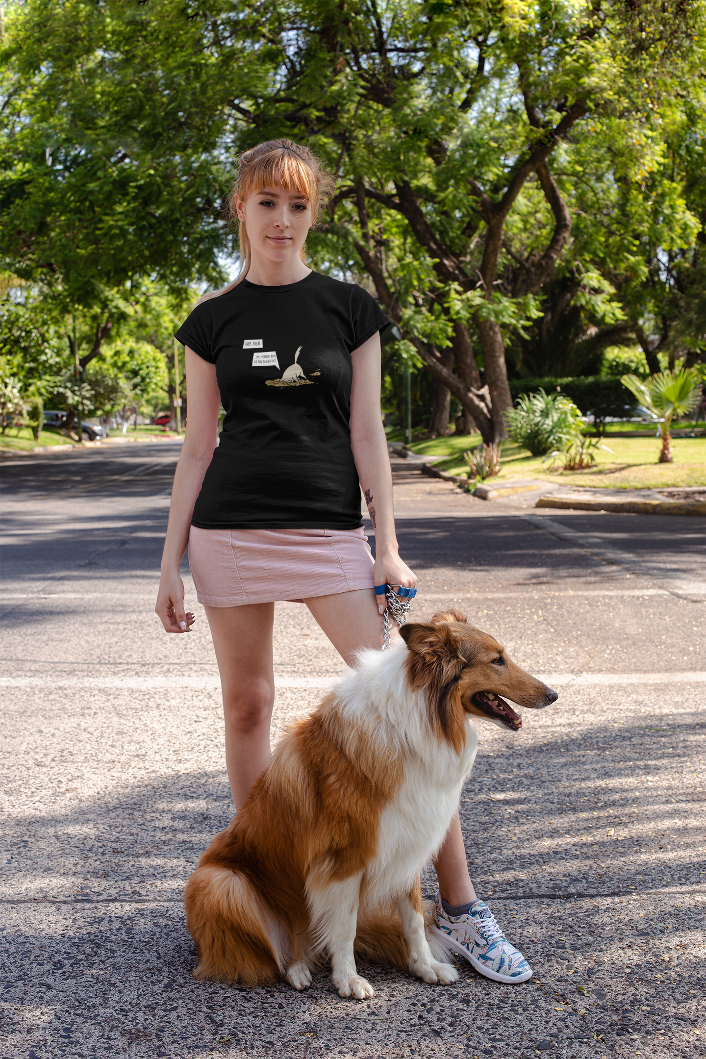 Damen T-Shirt: "Buddeln"