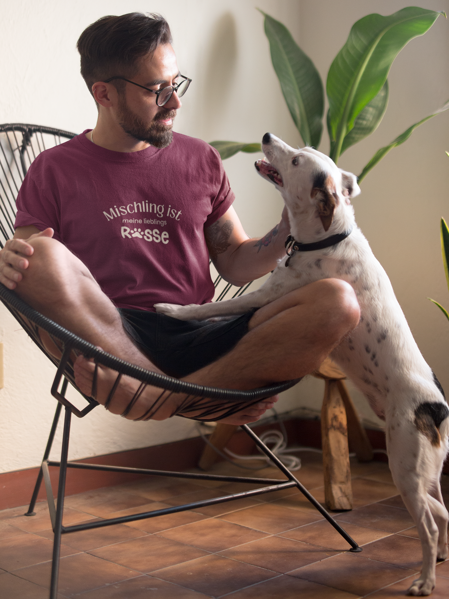 Herren T-Shirt: "Mischling"